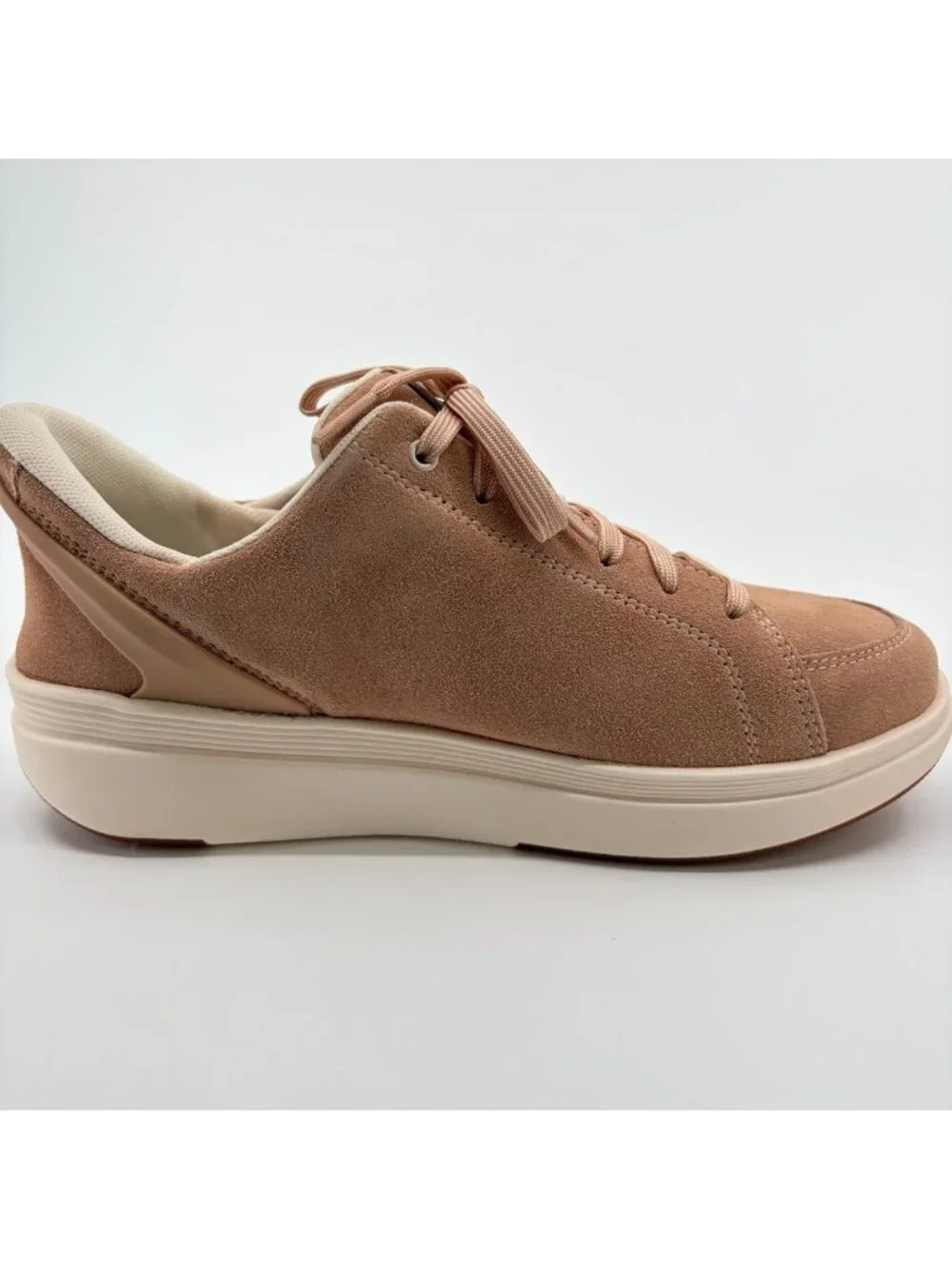 Kizik Sydney Womens Size 8.5EE Pink Athletic Suede Hands Free Shoes Sneakers_4